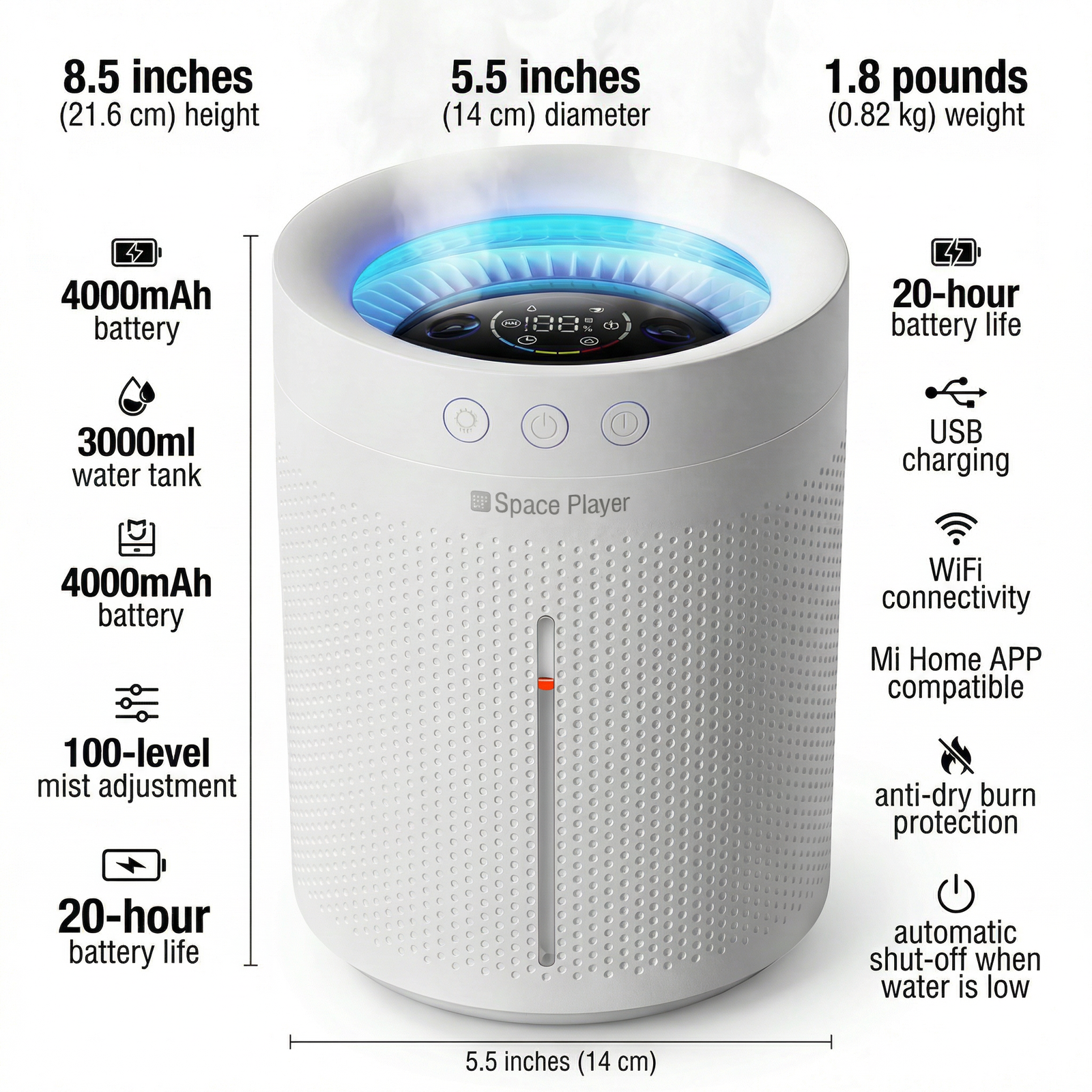 Smart Humidifier OEM Specification