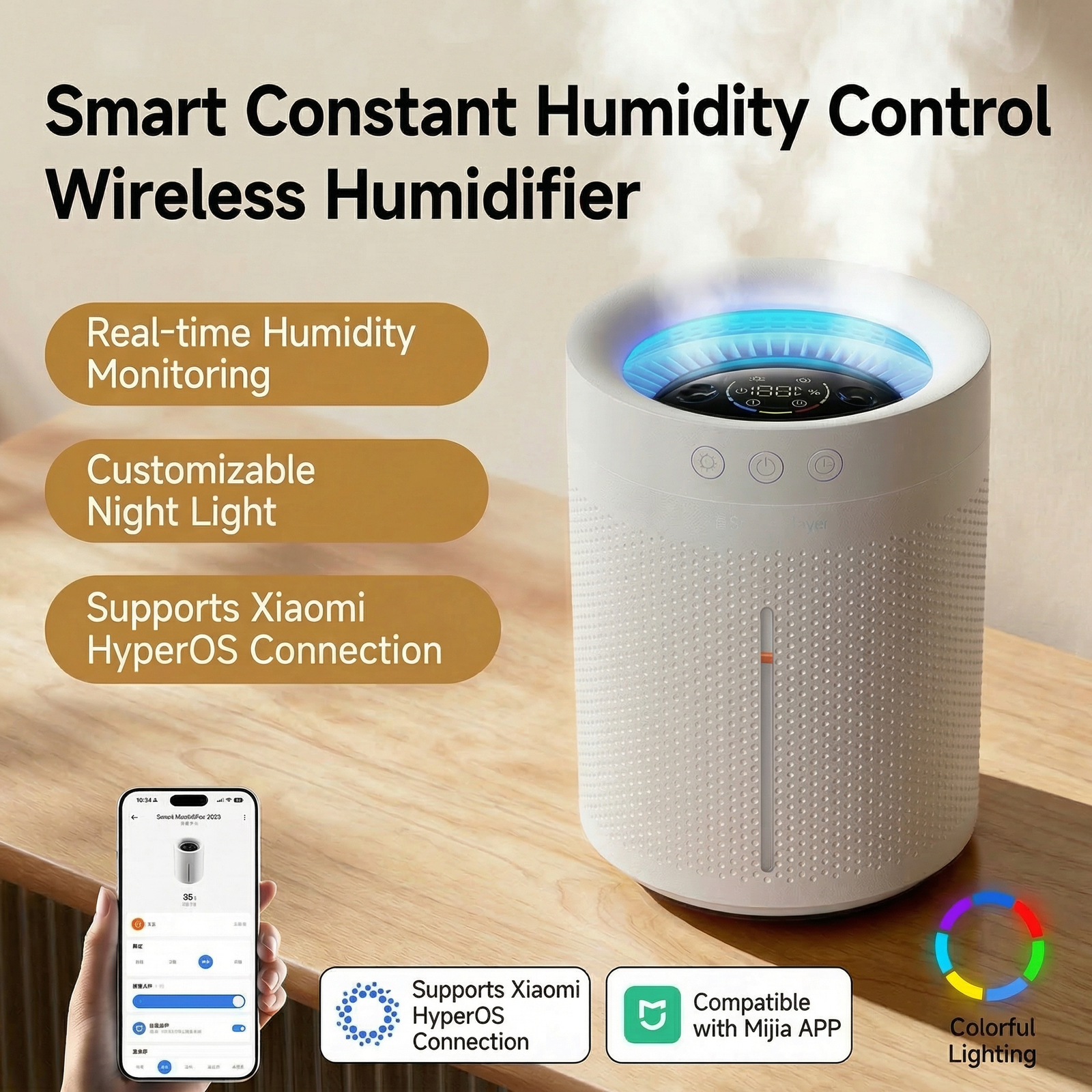 Smart Humidifier with Constant Humidity