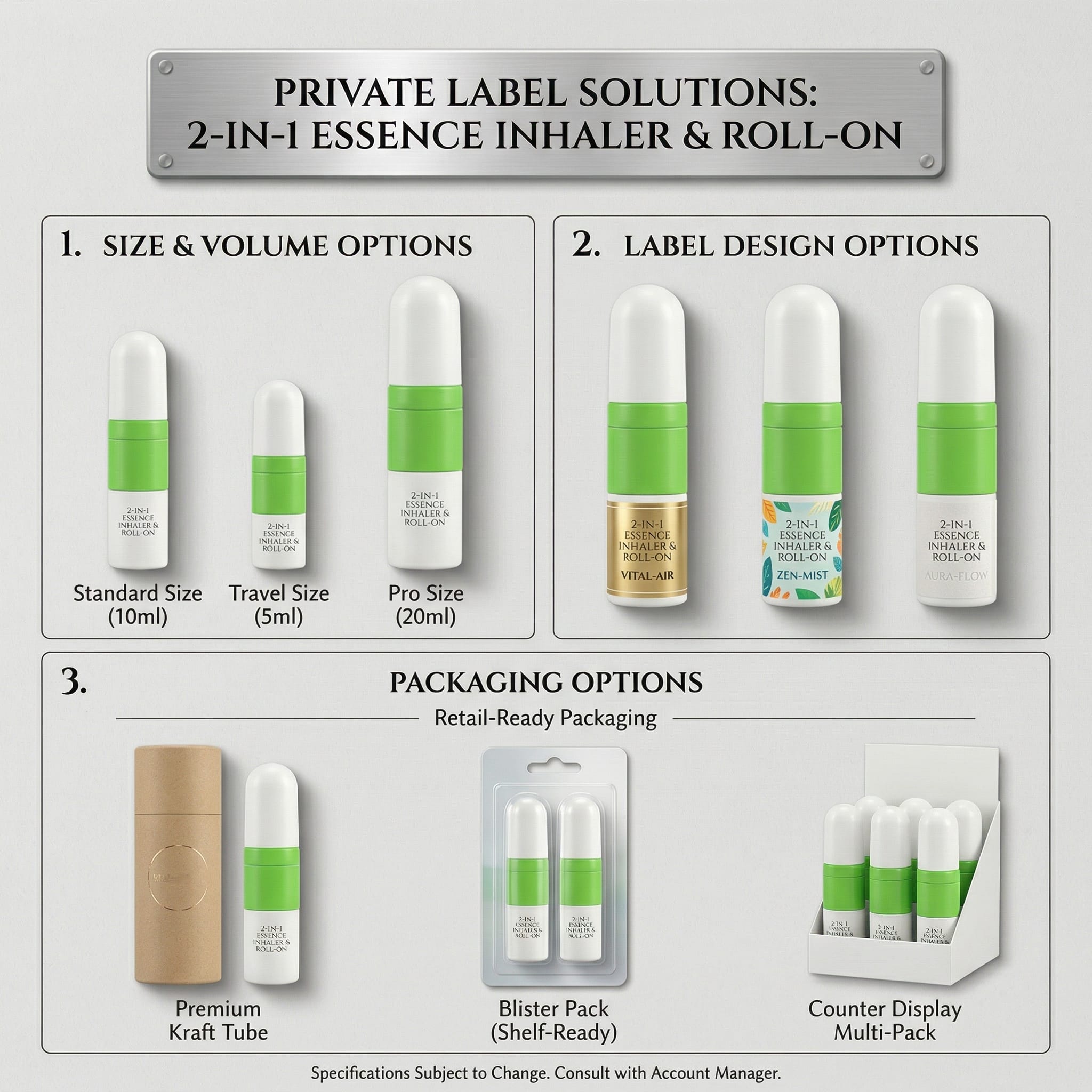 2-in-1 Roll-On Inhaler Stick – Dual-Use Aromatherapy Tool with Stainless Steel Rollerball & Personal Inhaler for Essential Oils, Perfect for Stress Relief, Focus, Sleep, Travel, Home, Office | Factory Wholesale - Image 6